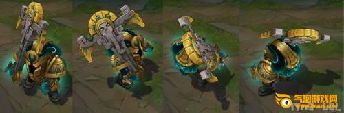 LOL灭世魔神皮肤特效展示 人马狗头巨魔泰坦灭世魔神皮肤