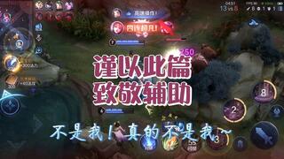 《王者荣耀》王者荣耀：会玩的辅助真的可以配合你2v5！(视频)
