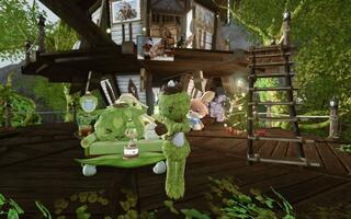 《上古世纪》上古世纪（ArcheAge）佩皮家具套装-佩皮萌宠-新房屋（小帐篷）(视频)