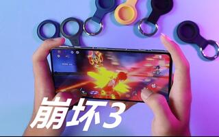 Redmi K40游戏增强版测试，玩60帧超高画质的原神，发热严重吗？[2020评测][视频]