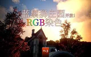 《黑色沙漠》WOWGear《黑色沙漠》T服11月-蓝鬃狮庄园&RGB染色 总-316(视频)