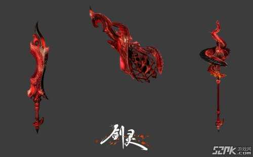 《剑灵BSN》传说武器命名和原画欣赏