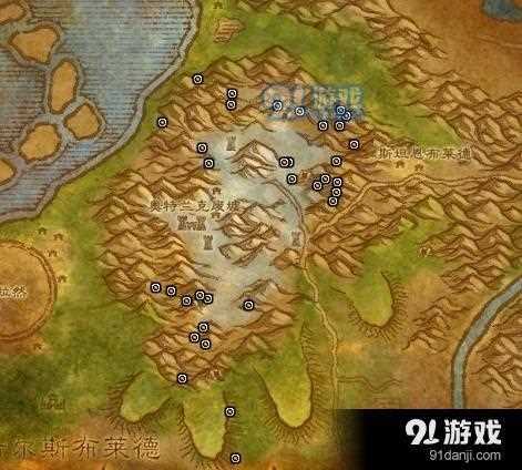 魔兽世界怀旧服银矿石哪里多 银矿石分布位置介绍-银矿哪里多