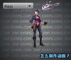 DNF释魂之真灵双剑武器属性站街外观
